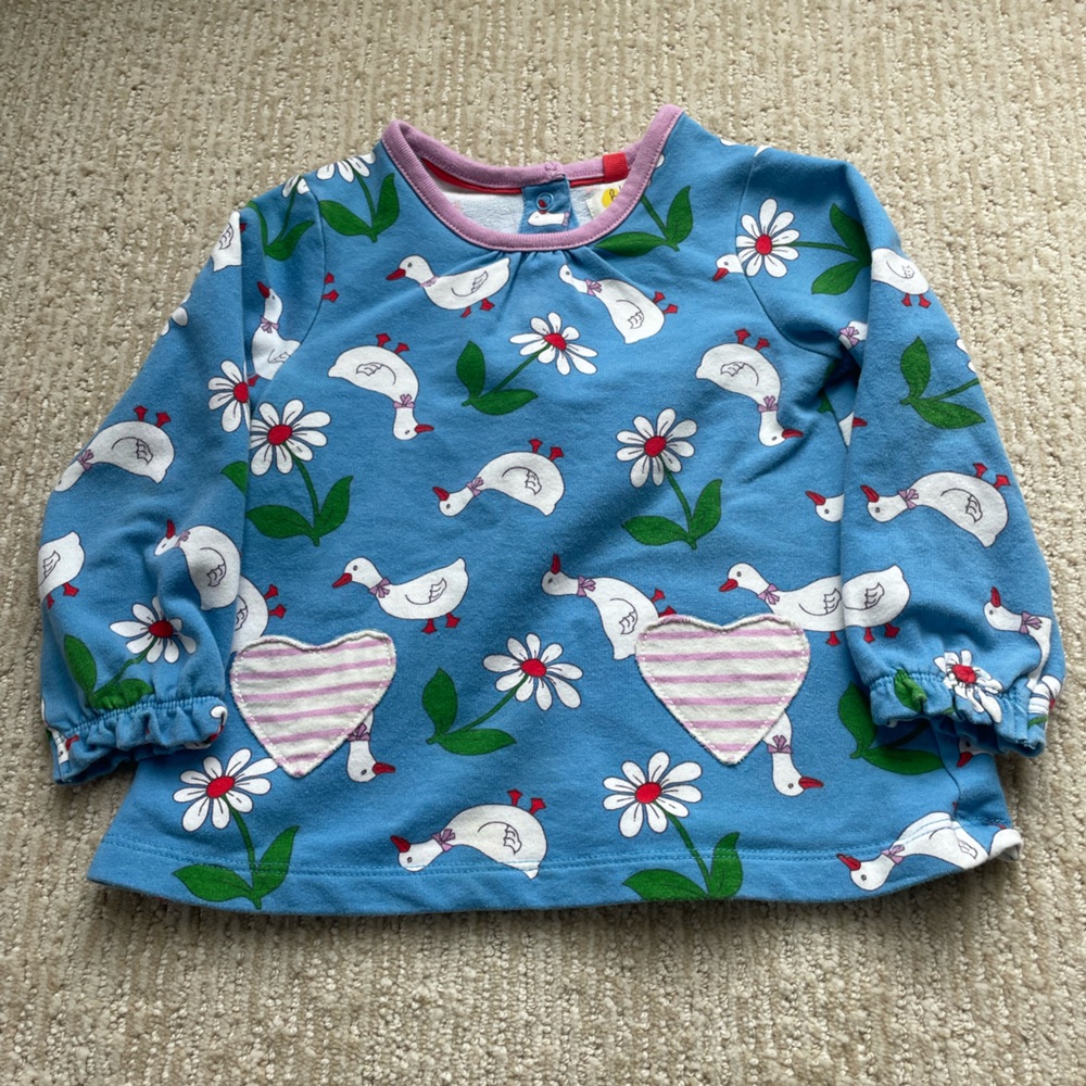 Baby boden mother goose top